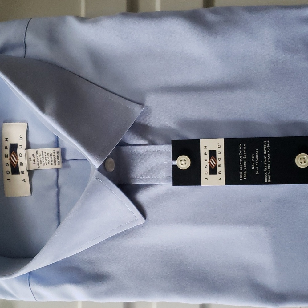 NWT Light Blue, Joseph Abboud, Dress Shirt